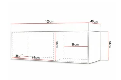 Dunvegan Tv-skåp 100 cm White