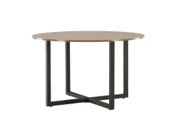 Venture Home Spisebord & Kjøkkenbord-Durango Spisebord 120 cm Rund Valnöt