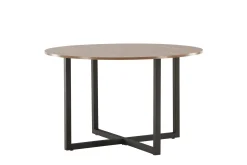 Venture Home Spisebord & Kjøkkenbord-Durango Spisebord 120 cm Rund Valnöt