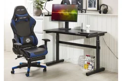 Kontorbord-Durbine Gamingbord 120x60 cm Rektangulært Svart