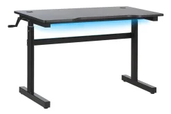 Kontorbord-Durbine Gamingbord 120x60 cm Rektangulært Svart