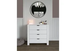 Kommode|Entrekommode-Durusu Kommode 90 cm Hvit