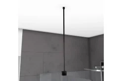 Baderom-Dusjstang 60 cm Svart