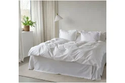 Dynetrekksett Enkeltseng 2-Delers Block stripe