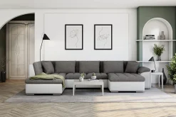 Majestic Furniture Dynir Hjørnesovesofa Divan med Oppbevaring Høyre