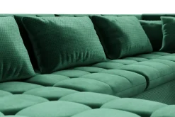 Majestic Furniture Velour Sofa & Fløyel Sofa|Sovesofaer-Dynir Hjørnesovesofa Divan Venstre Once 40 + Day Sammet 16 + Once 40