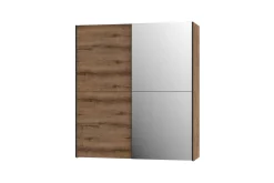Garderober & Garderobesystem-Edessa Garderobe 62x171 cm Brun/Svart