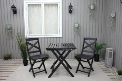 Lifestyle Garden Balkongstoler|Balkongmøbler-Edilma Klappstol Black