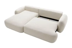 Sofa Med Sjeselong-Efrem Sofa med Sjeselong 3-seter Beige