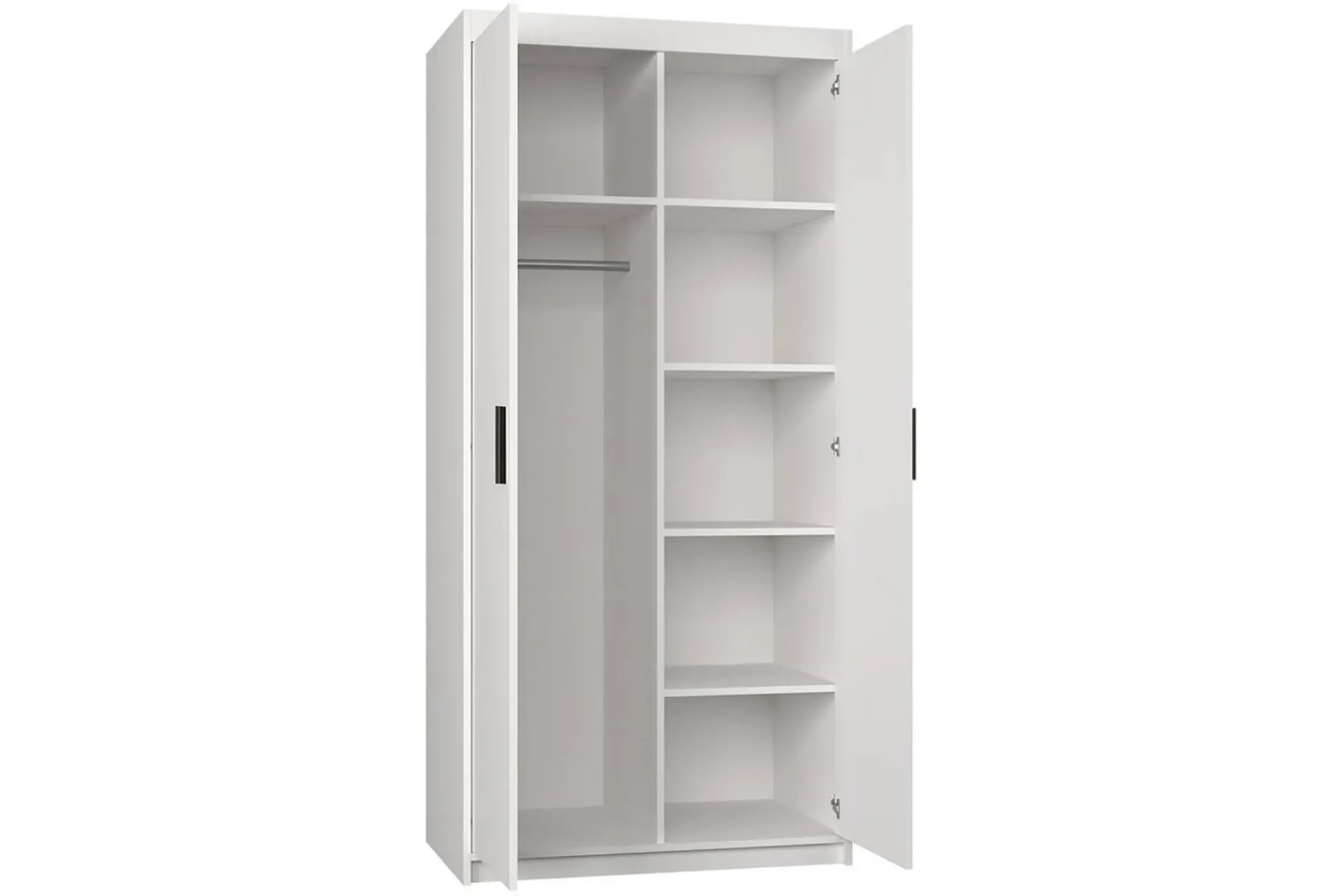 Garderober & Garderobesystem-Elena Garderobe 90x53x191 cm Eik