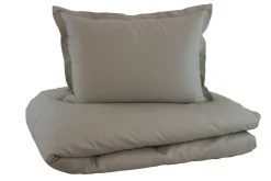 Borås Cotton Sengetøysett & Dynetrekksett-Eliso Sengesett 220x230 cm Beige