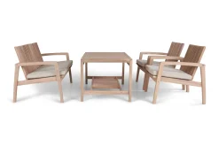 deNoord Veranda & Terrasse|Loungemøbler Salg-Elkest loungegruppe utendørs Beige