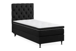 Drömvik Kontinentalsenger-Ella kontinentalseng 90x200cm Svart
