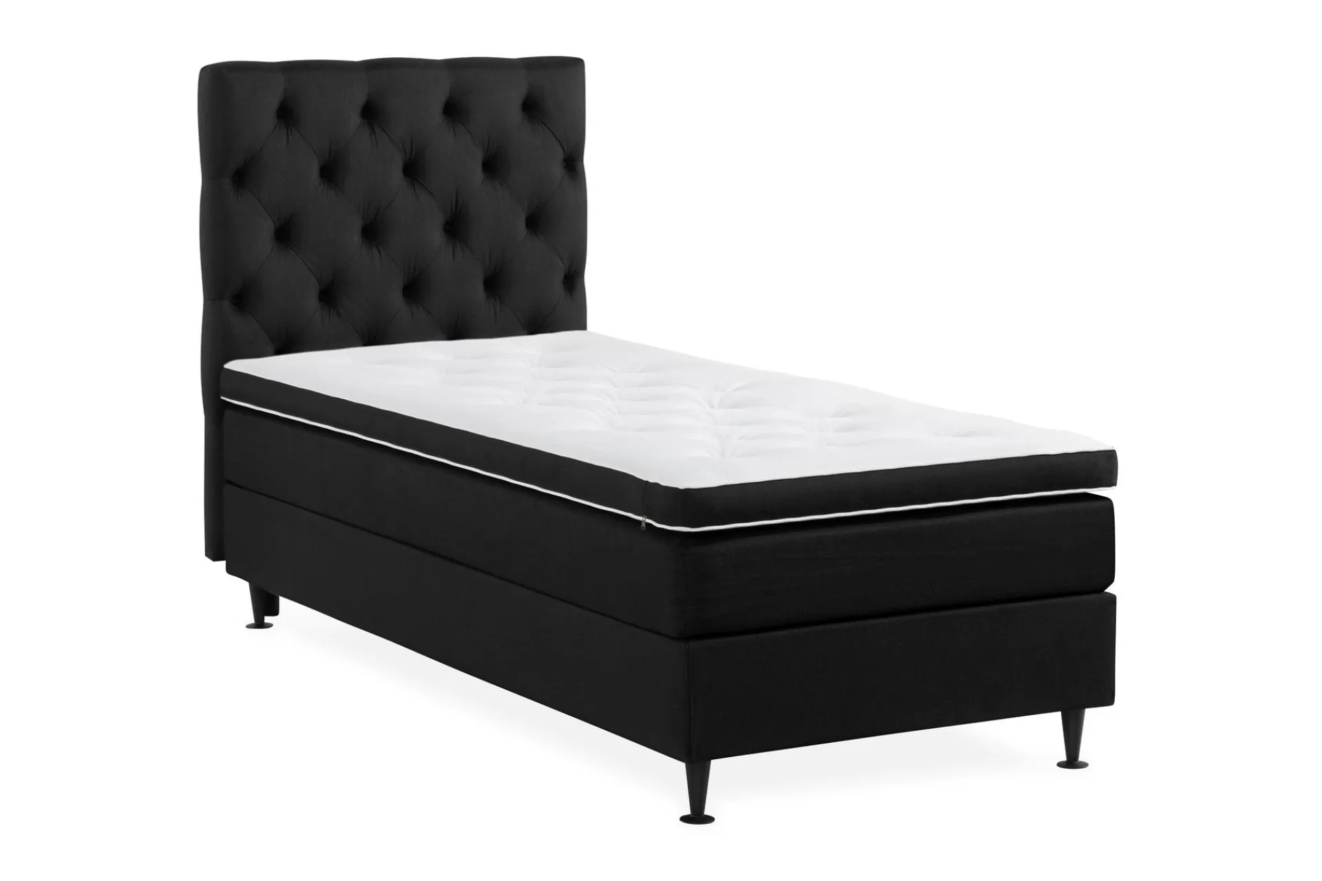 Kontinentalsenger|Komplett Sengepakke-Ella Sengepakke 90x200cm Svart