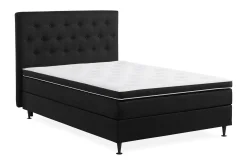 Kontinentalsenger|Komplett Sengepakke-Ella Sengepakke 120x200cm Svart