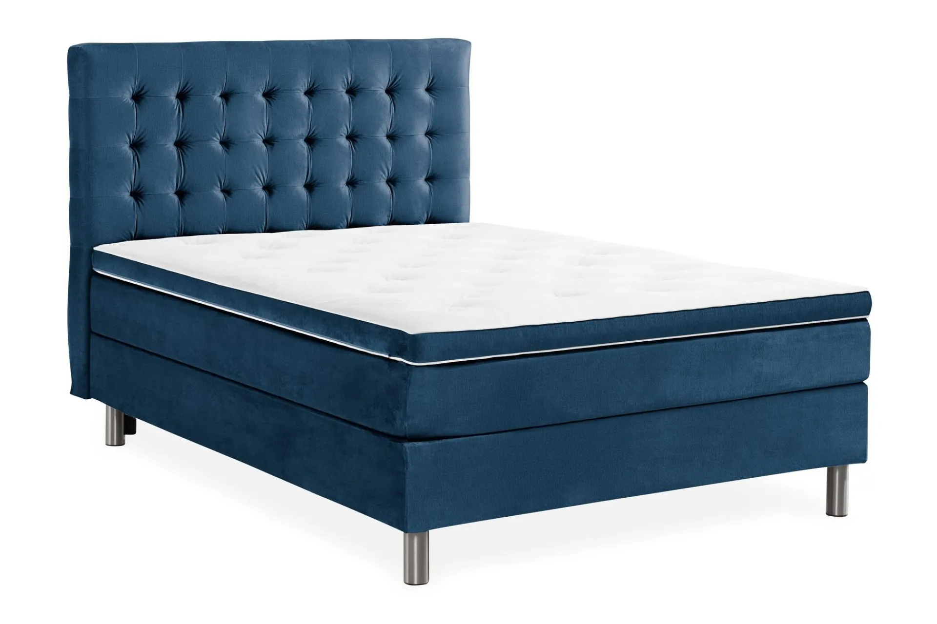 Ella Sengepakke 120x200cm Rutete Sengegavl