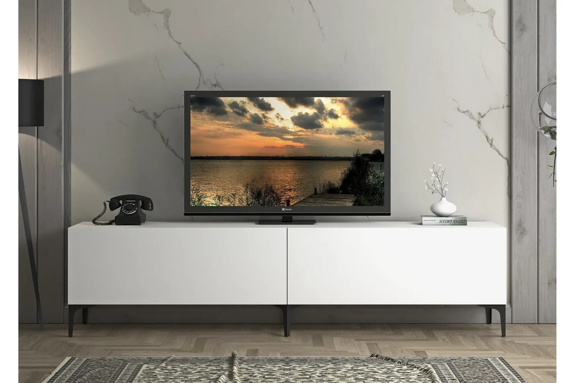 Elspet TV-benk 200 cm