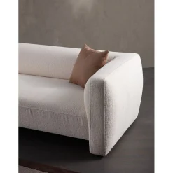 Sofa Med Sjeselong-Elvaris 4-seters sofa med Sjeselong Hvit