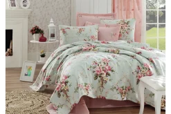Sengeteppe-EnLora Home Sengeteppe 160x235 cm Mint