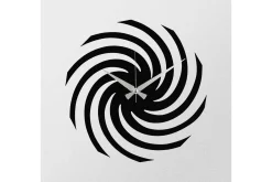 Veggklokke-Enzoclock - S023 Svart