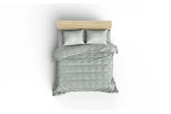 Sengeteppe-Eponj Home Sengeteppe Dobbelt 200x235+Laken+2 Putetrekk Grønn