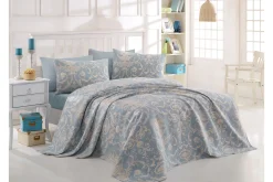 Eponj Home Sengeteppe Enkelt 160x235+Laken+Putetrekk Ranforc