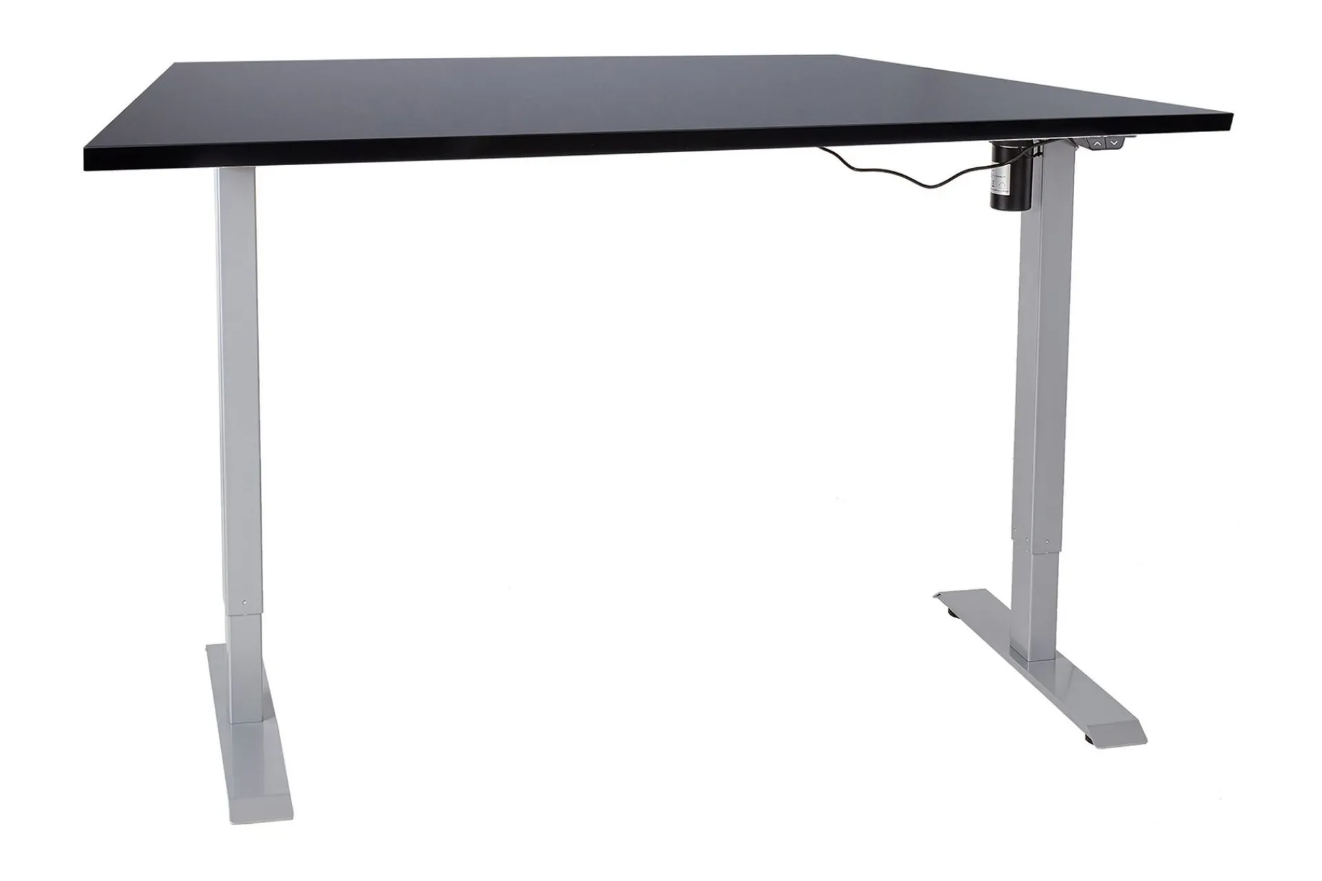 Kontorbord-Ergosum 1 Skrivebord 140 cm Hev- og Senkbart Elektrisk Svart