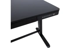 Kontorbord-Ergosum Skrivebord 120 cm Hev- og Senkbart Svart