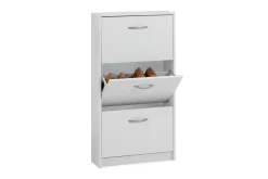 Scandinavian Choice Skohylle & Skostativ|Gangoppbevaring-Erida Skoskap 59 cm Lav Hvit