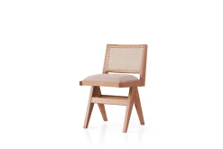 Spisestoler & Kjøkkenstoler-Ervin Spisestol Eik,Beige