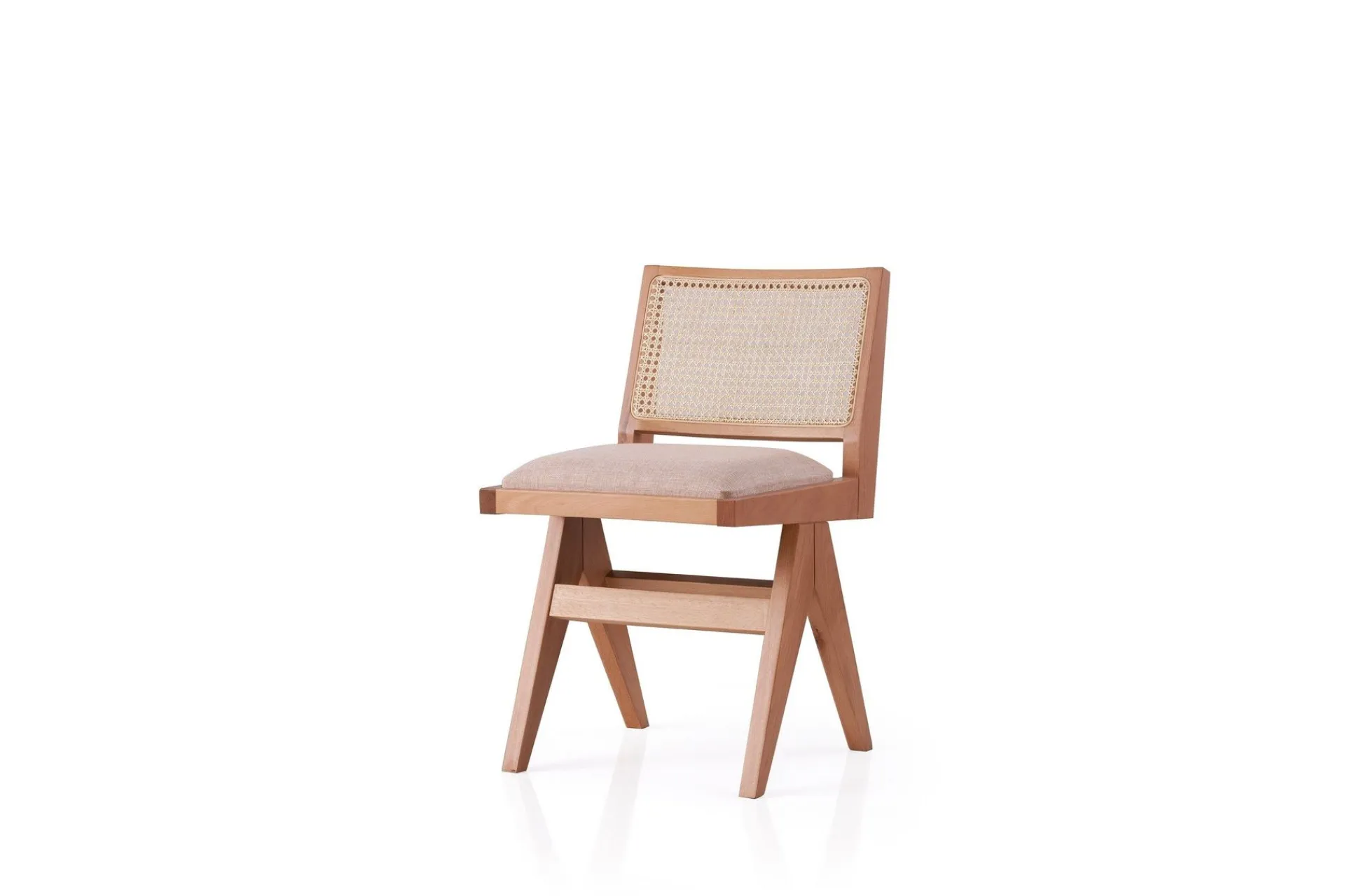 Spisestoler & Kjøkkenstoler-Ervin Spisestol Eik,Beige