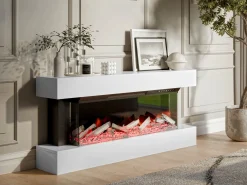 Tillbehør Peiser|Peis Uten Pipe-Erylin Elektrisk Peis 120 cm white