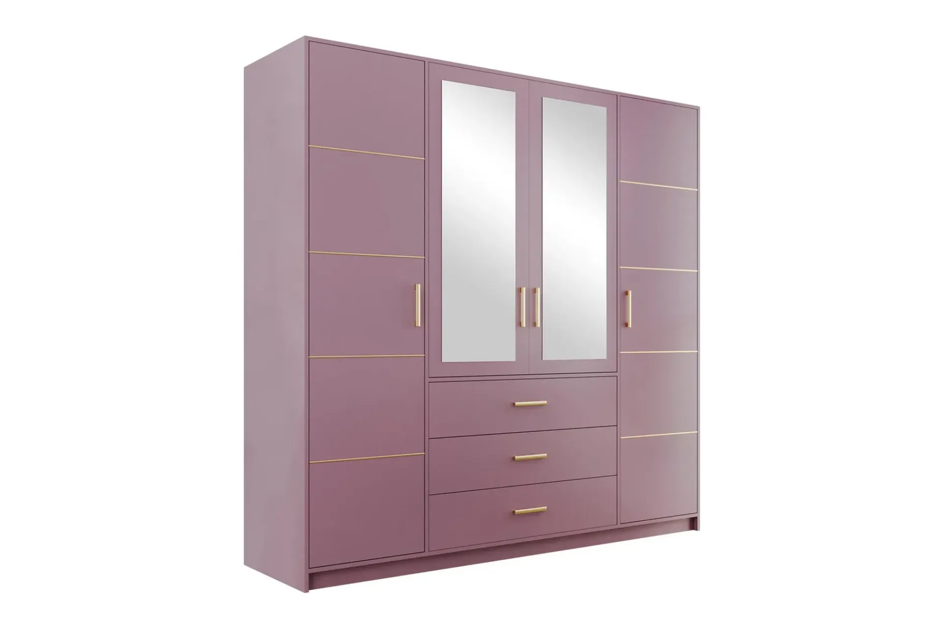 Scandinavian Choice Garderober & Garderobesystem-Escaldes Garderobe 196 cm Plomme