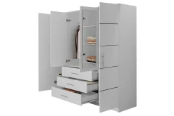Scandinavian Choice Garderober & Garderobesystem-Escaldes Garderobe 196 cm Plomme