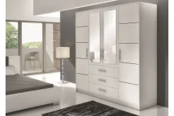 Scandinavian Choice Escaldes Stor Garderobe med Speil 196 cm bred 200 cm høy