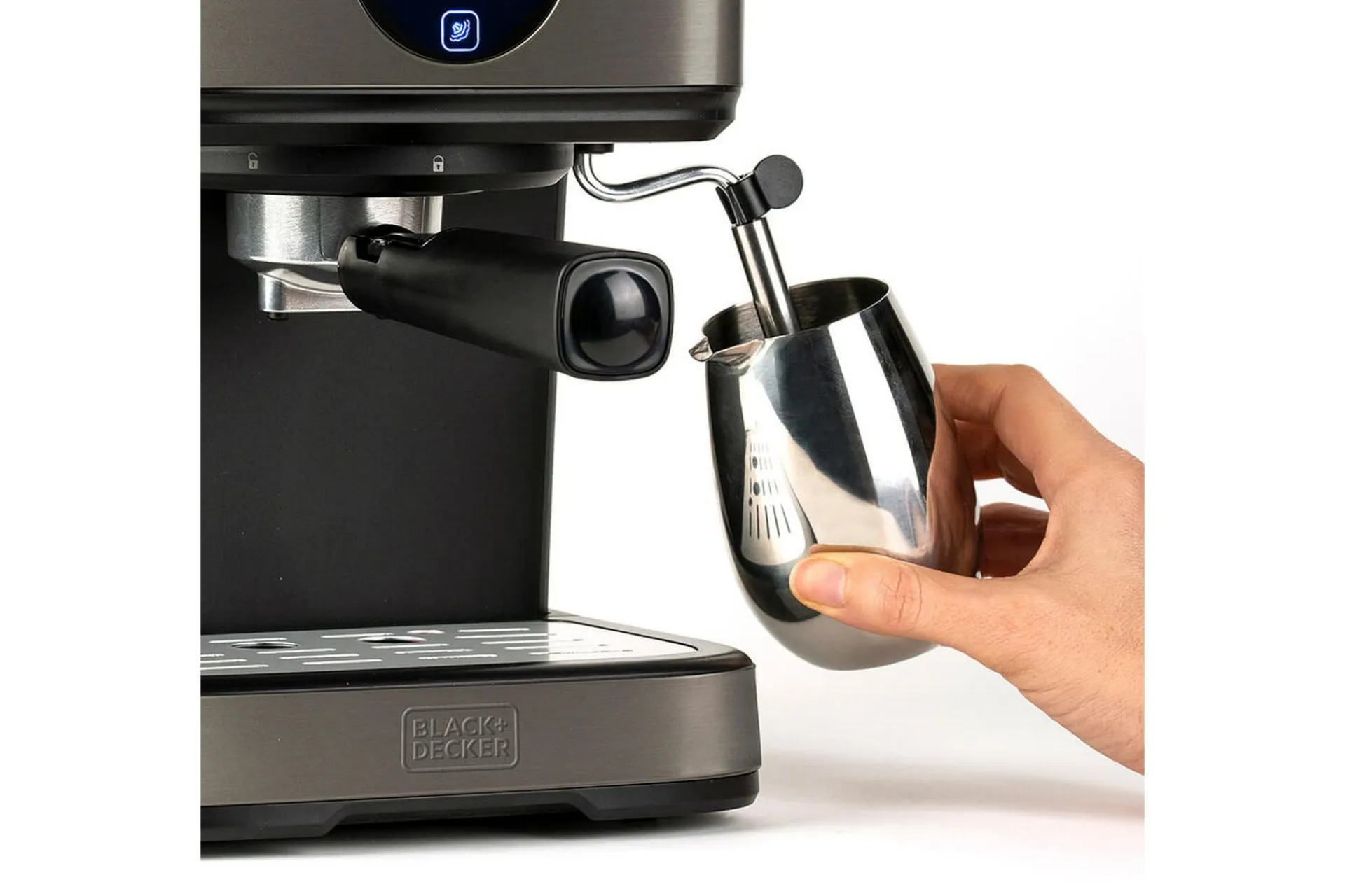 Black+Decker Produkter For Å Varme & Koke|Kjøkkenutstyr-Espressomaskin 20 bar Grey