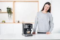 Black+Decker Produkter For Å Varme & Koke|Kjøkkenutstyr-Espressomaskin 20 bar Grey
