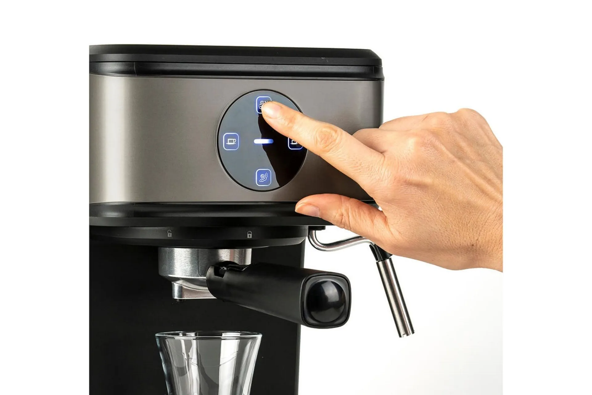 Black+Decker Produkter For Å Varme & Koke|Kjøkkenutstyr-Espressomaskin 20 bar Grey