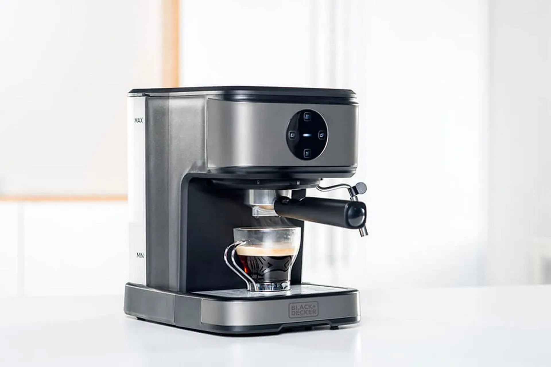 Black+Decker Produkter For Å Varme & Koke|Kjøkkenutstyr-Espressomaskin 20 bar Grey