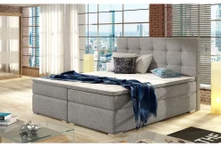 Kontinentalsenger-Esteiro Rammeseng 160x200 cm Grey