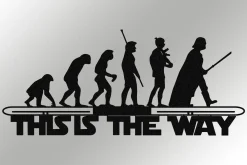 Evolution Veggdekor