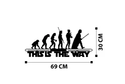 Evolution Veggdekor