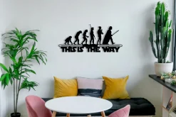 Evolution Veggdekor