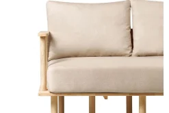 2 Seter Sofa-Fadey Sofa 2-seter Beige,Lett ved
