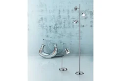 Trio Lighting Bordlampe|Soveromslampe-Fagre Bordlampe LED Stål
