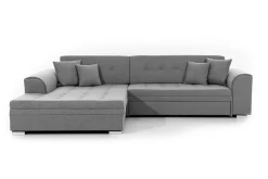 Sofa Med Sjeselong-Falseti Divansofa Venstre Grey
