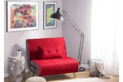 Sovesofaer-Farris Sovesofa 100 cm Rød