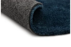 KM Home Moderne Tepper-Feel Matte 200 Rund Blå