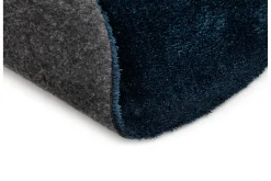 KM Home Moderne Tepper-Feel Matte 200 Rund Blå