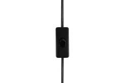 Bordlampe|Soveromslampe-Fergus Bordlampe 33 cm Grå